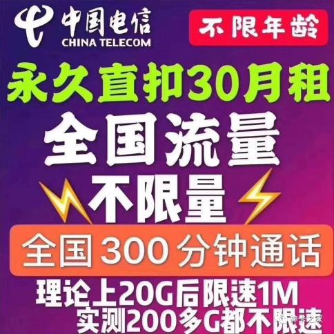 上海电信“战狼卡”不限速不限量神卡，限时低调开卡中